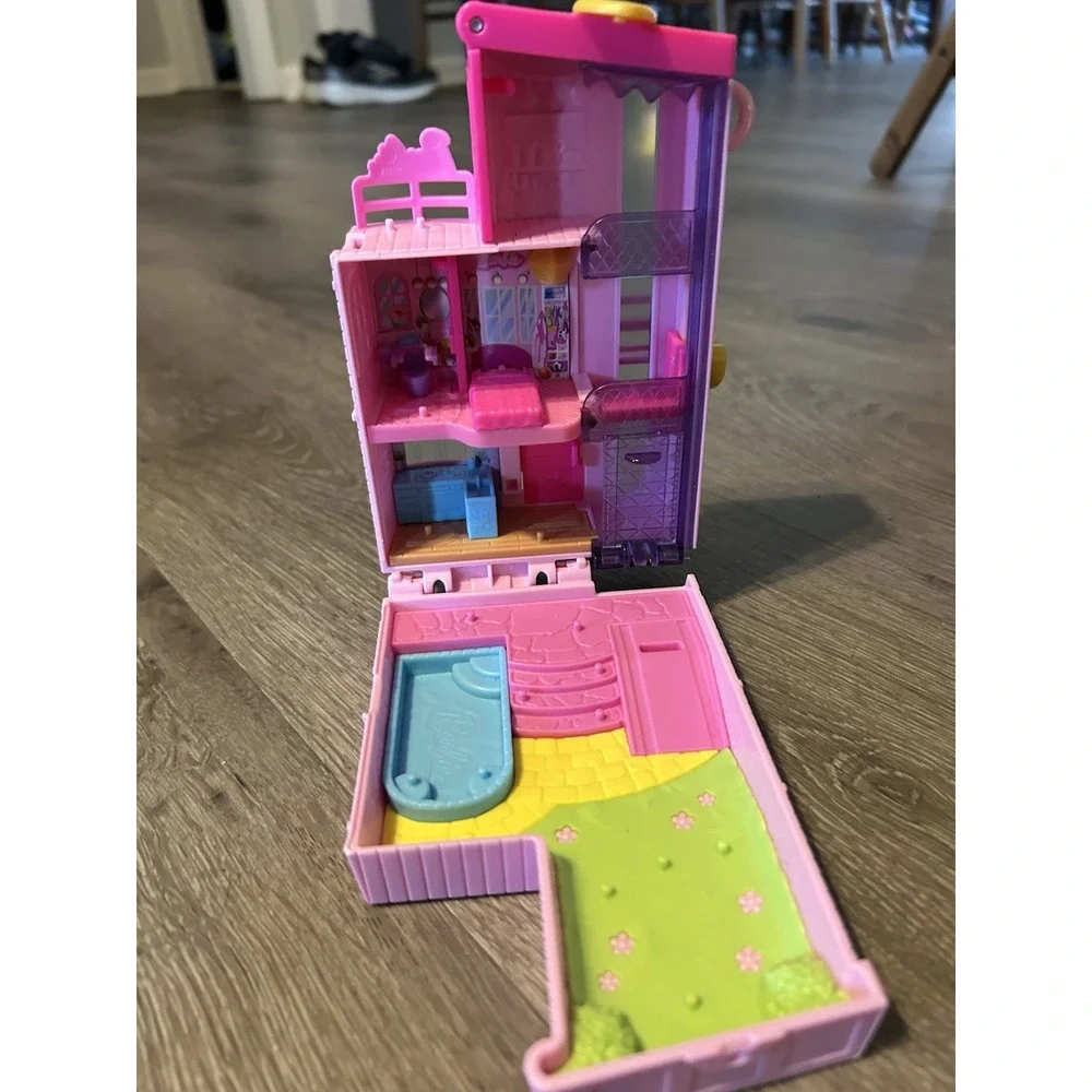 Mattel Polly Pocket Barbie Pink Dreamhouse 5